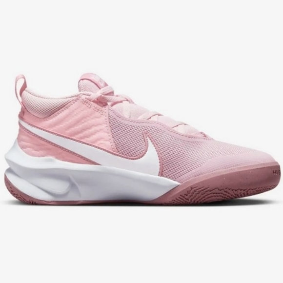 Nike Other - Nike Kid's Team Hustle D 10 Sizs 6 Pink Foam/Medium Soft Pink /Elemental Pink